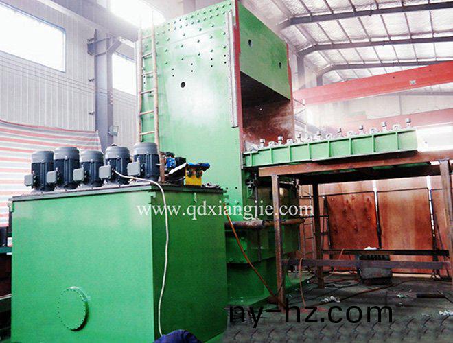 橋樑(liang)支(zhi)座隔(ge)震(zhen)器材專(zhuan)用(yong)硫化(hua)機(ji)